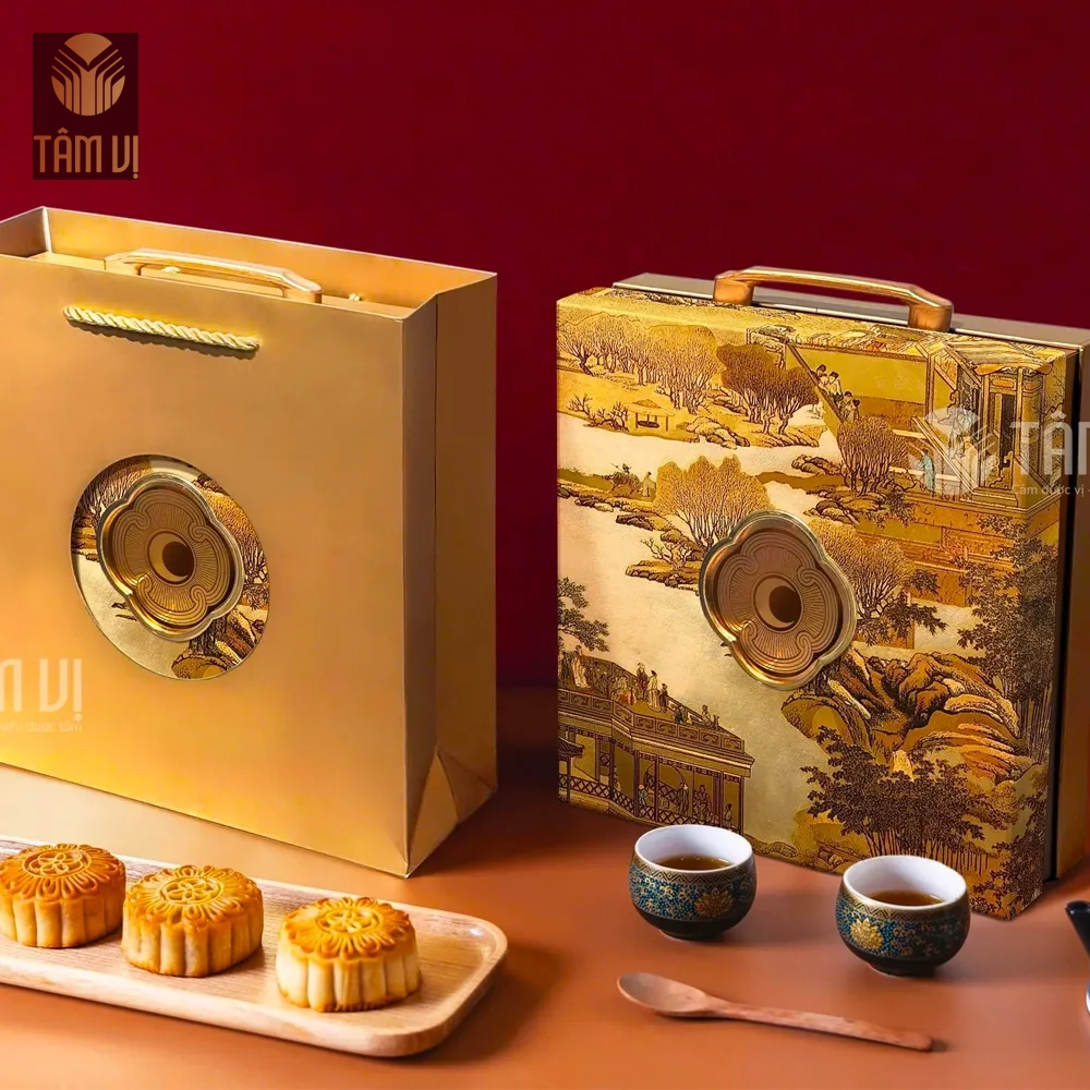 Hộp bánh trung thu cao cấp Hộp bánh trung thu cao cấp
