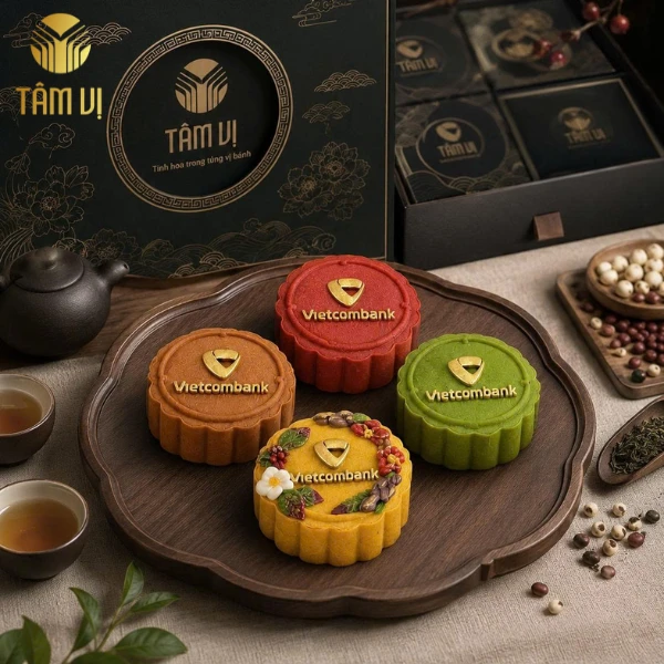 Bánh Trung Thu In Logo: Giải Pháp Quà Tặng Thương Hiệu Cho Doanh Nghiệp