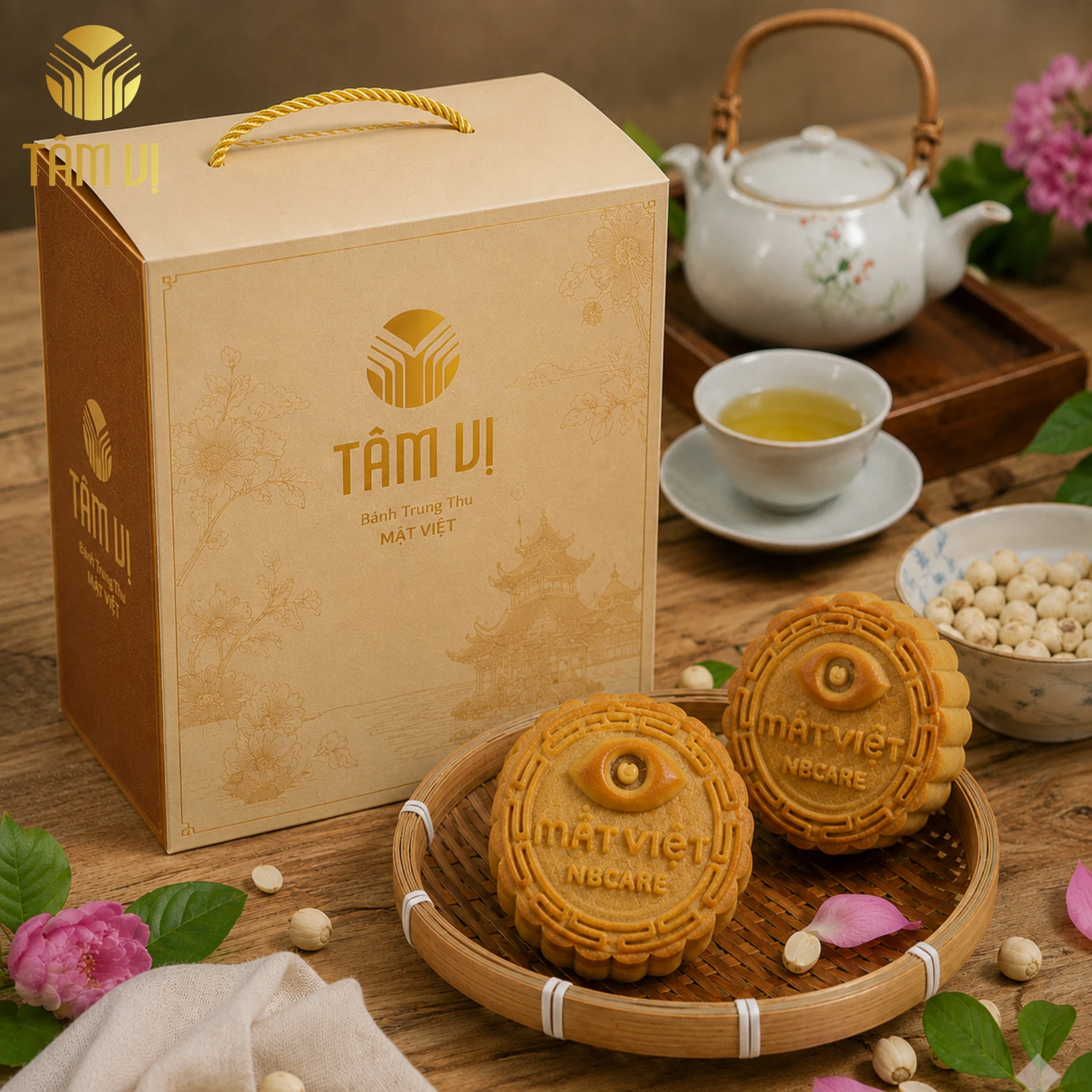 Hộp bánh trung thu cao cấp