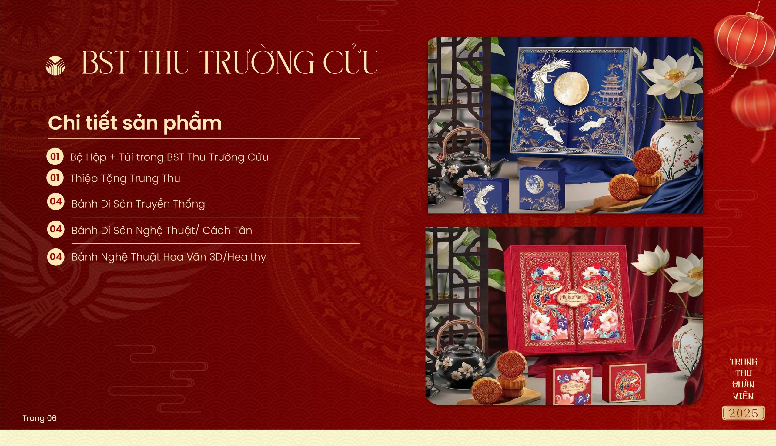 Hộp Quà Trung Thu Kim Nguyệt Thuộc Bộ Sưu Tập Thu Trường Cửu Hộp Quà Trung Thu Kim Nguyệt Thuộc Bộ Sưu Tập Thu Trường Cửu