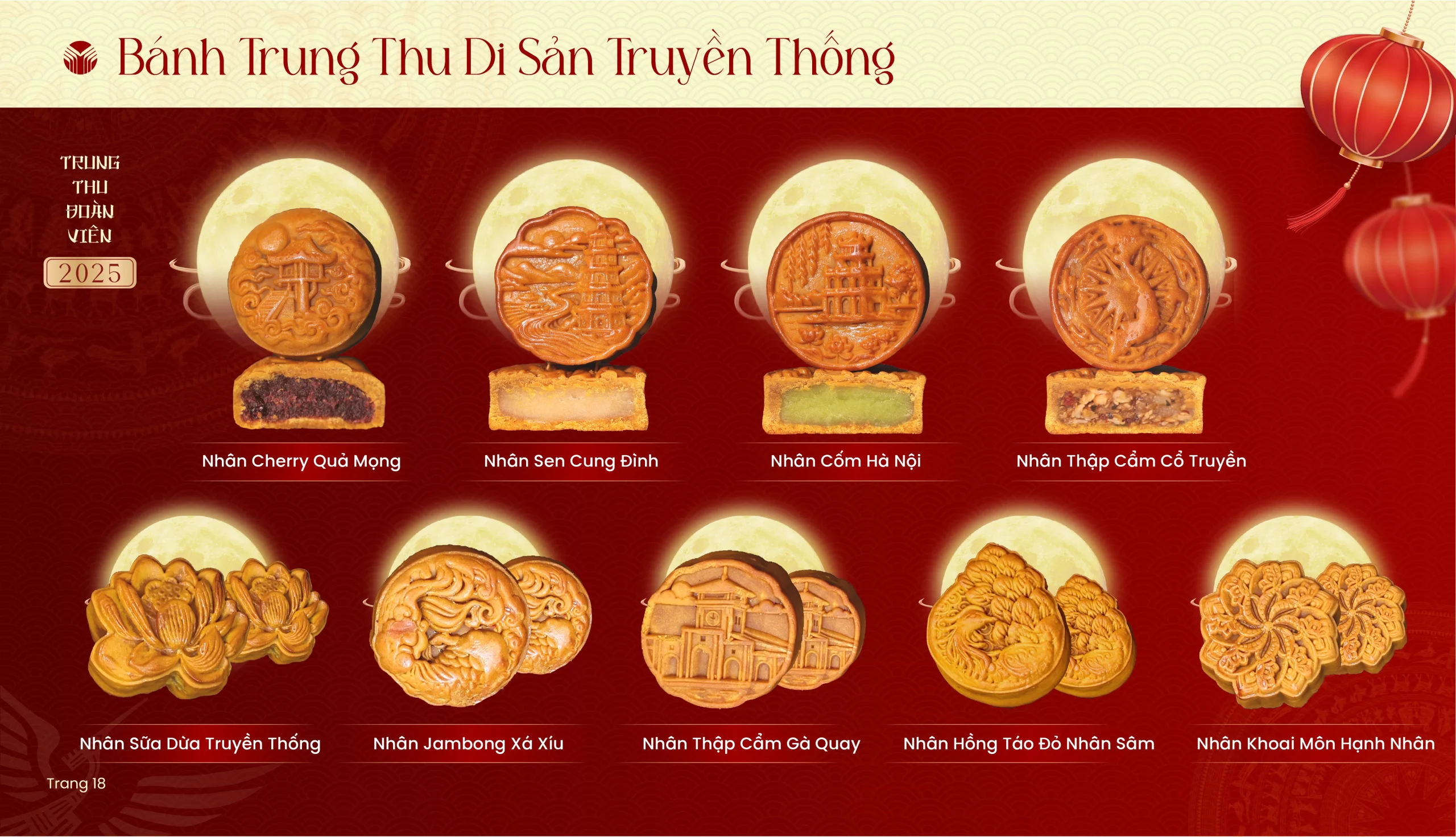Các Bánh Trung Thu Di Sản Truyền Thống Nổi Bật Tại Tâm Vị Các Bánh Trung Thu Di Sản Truyền Thống Nổi Bật Tại Tâm Vị