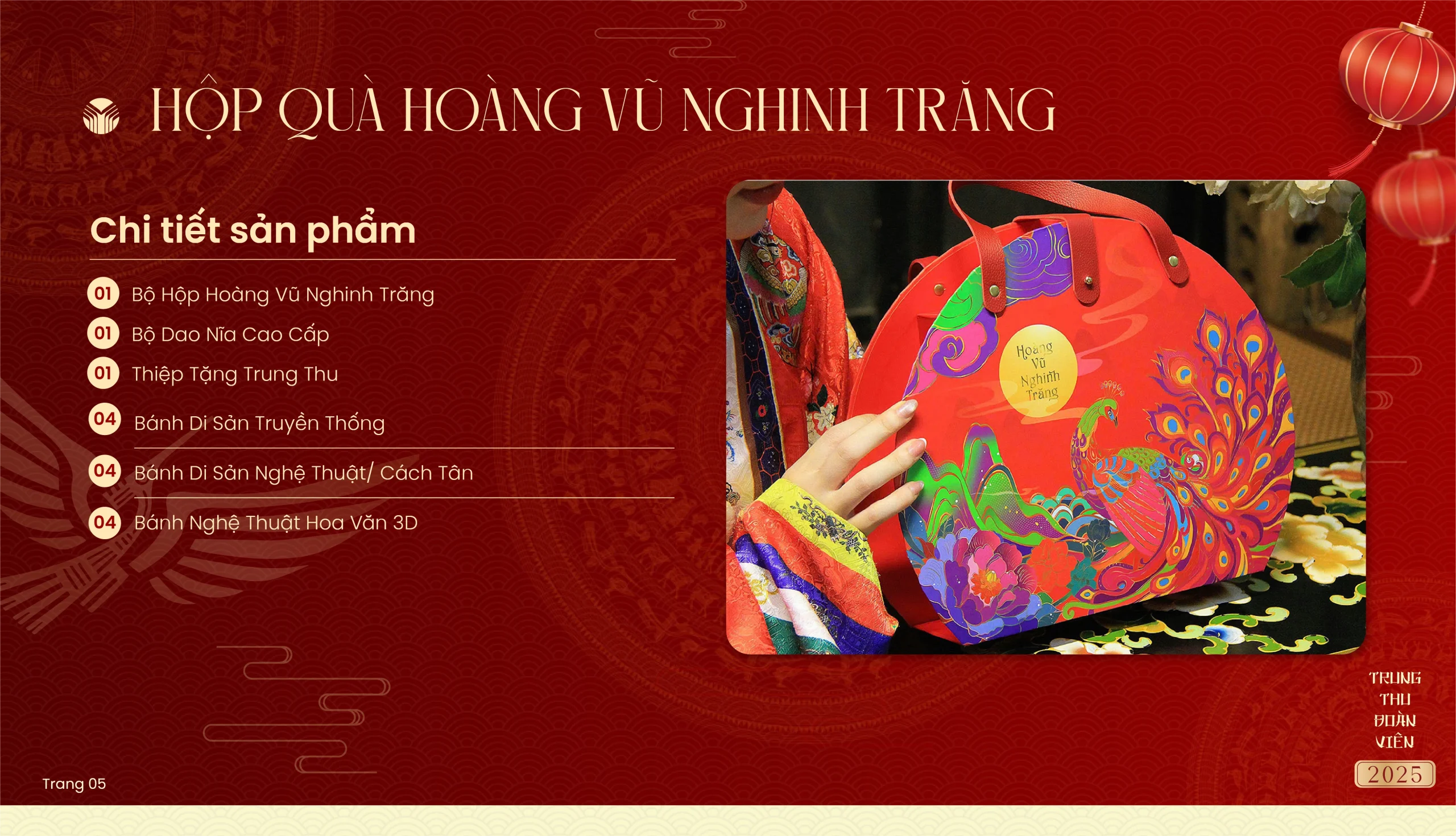 Hộp Quà Trung Thu Hoàng Vũ Nghinh Trăng Cao Cấp Hộp Quà Trung Thu Hoàng Vũ Nghinh Trăng Cao Cấp