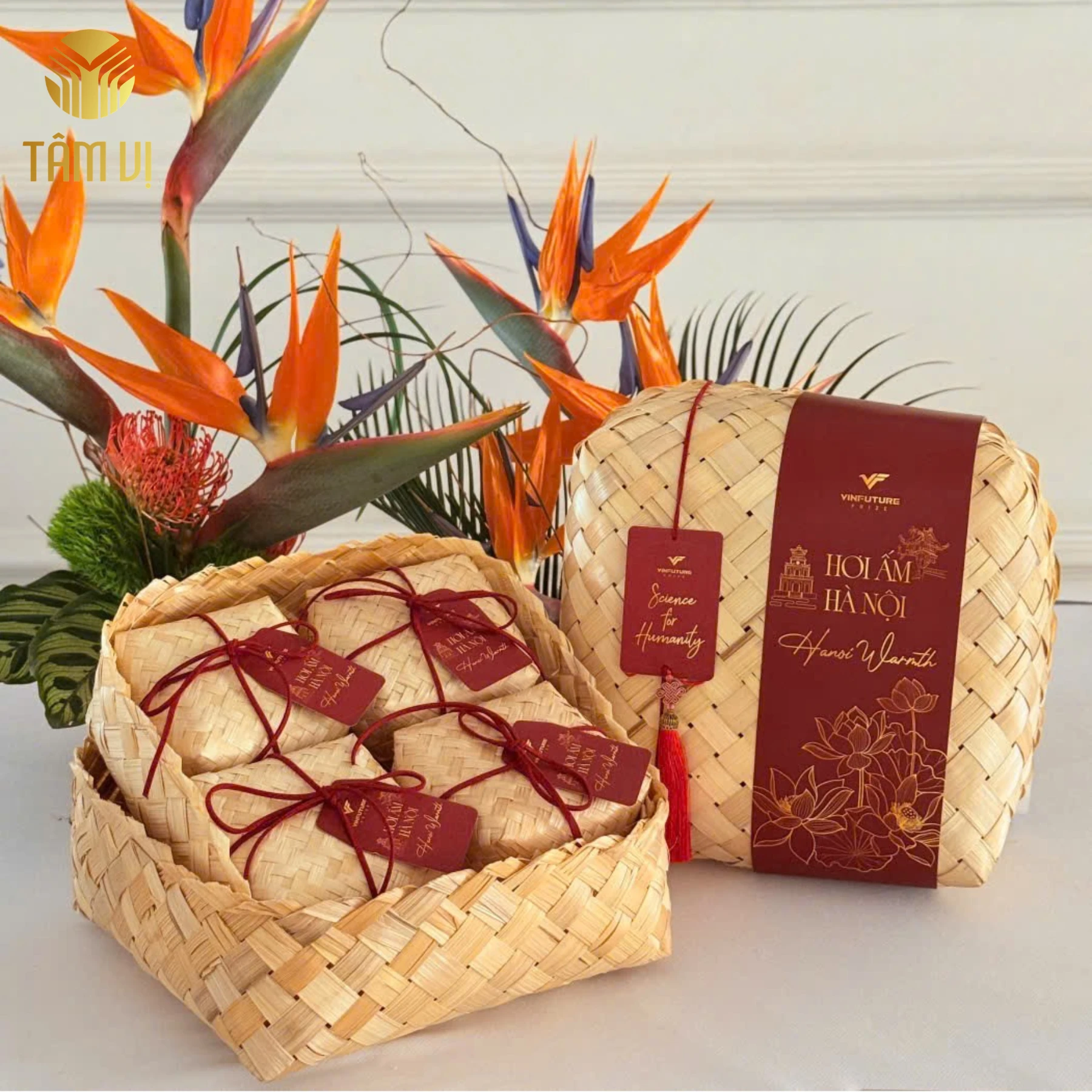 Giỏ Quà Trung Thu Vinh Hoa Thủ Công