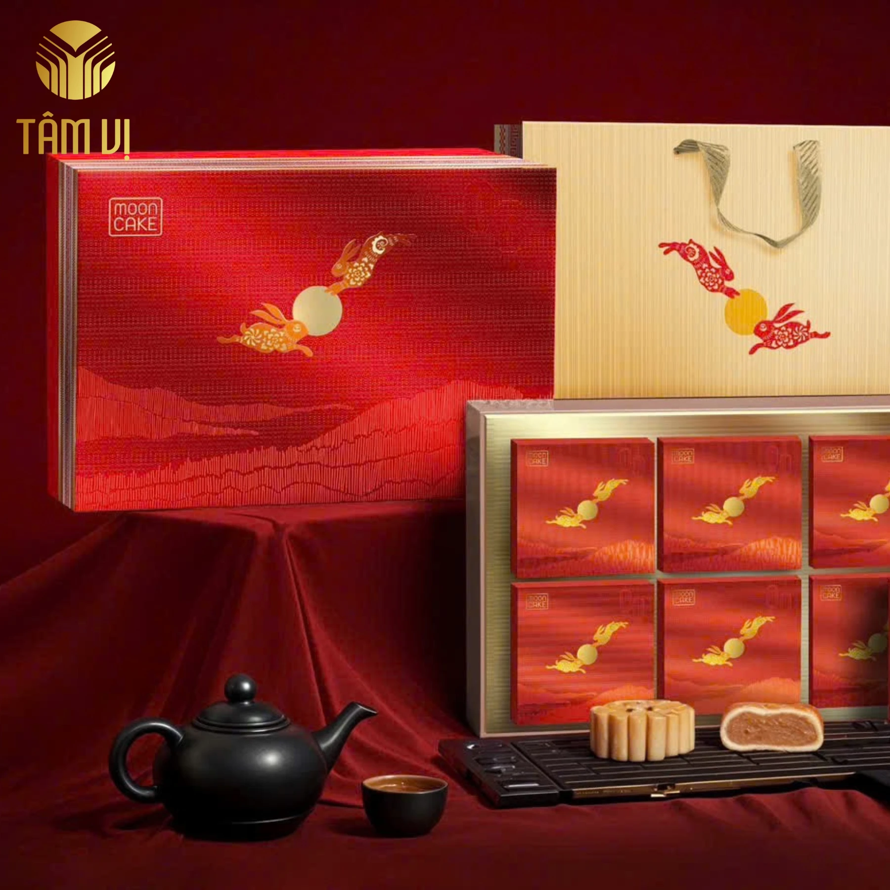 Hộp Quà Trung Thu Hồng Ngọc Hộp Quà Trung Thu Hồng Ngọc