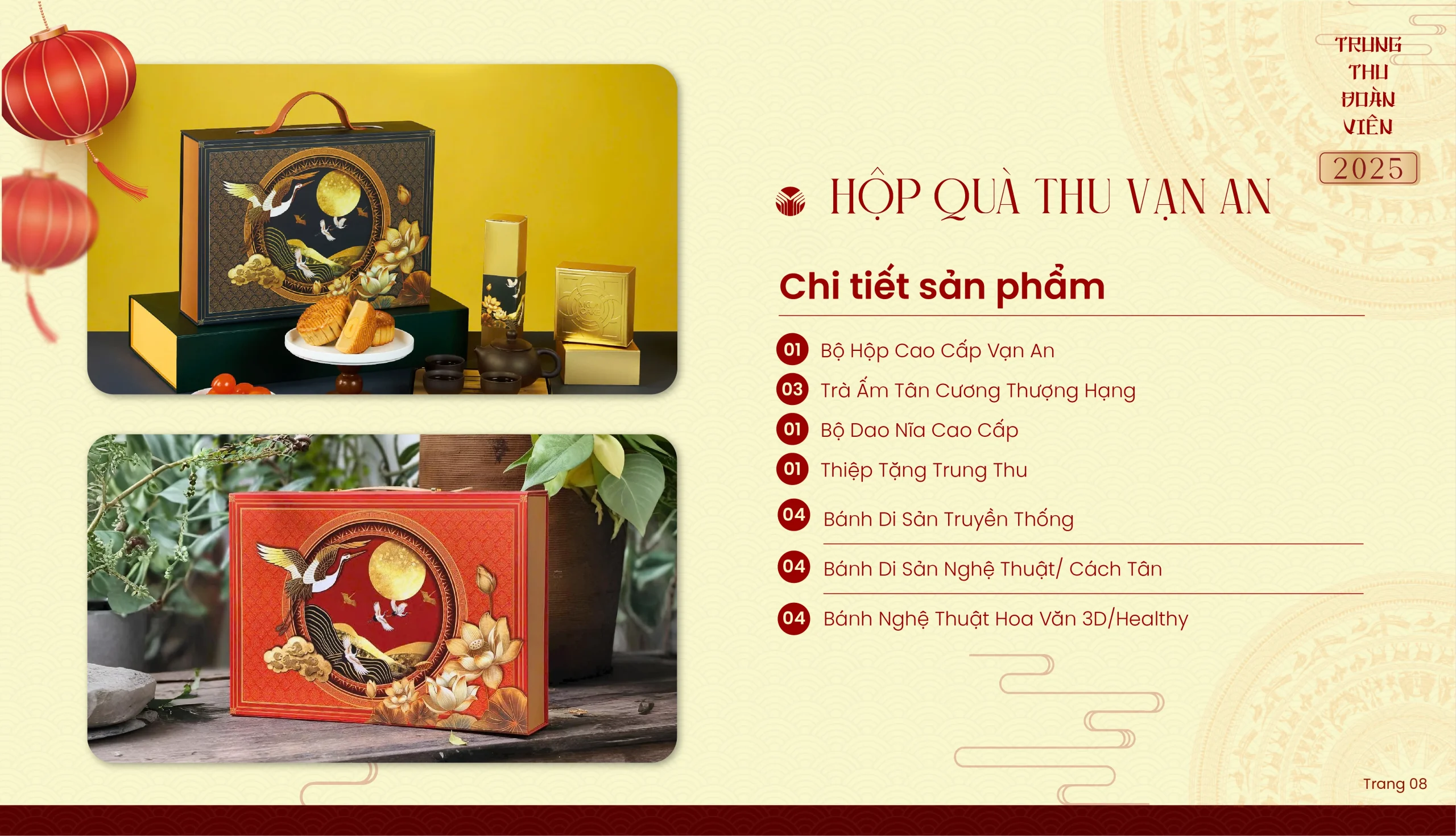 Hộp Quà Trung Thu Vạn An Hộp Quà Trung Thu Vạn An