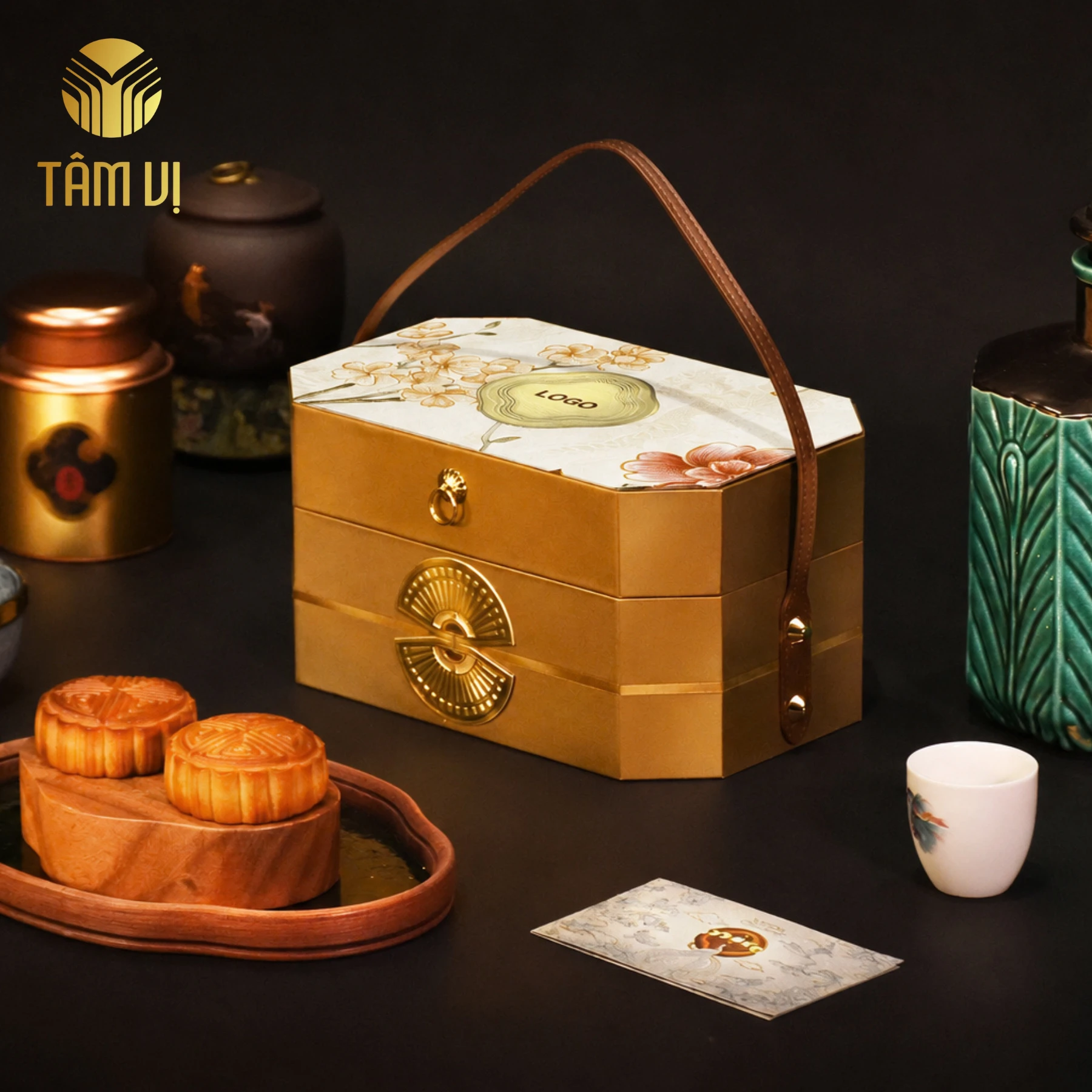 Hộp Quà Trung Thu Khuê Nguyệt 09 Hộp Quà Trung Thu Khuê Nguyệt 09