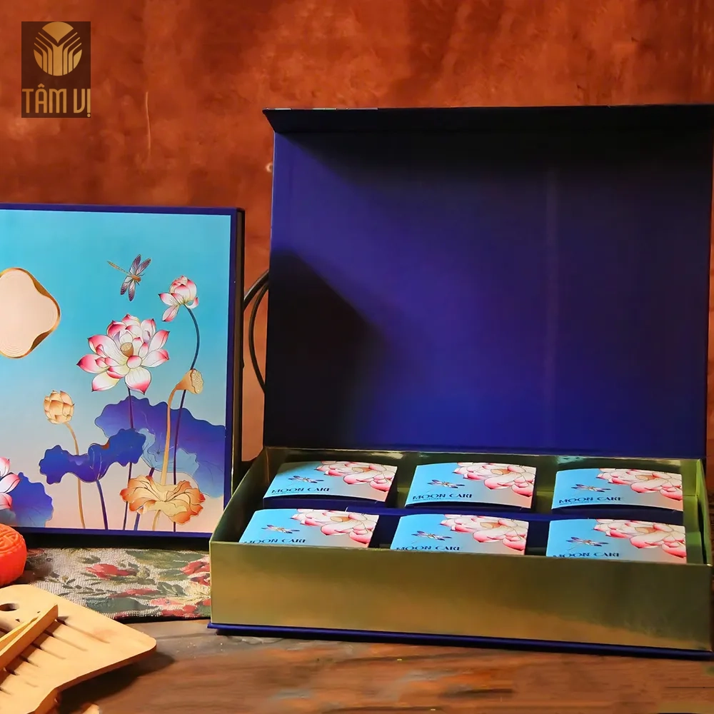 Hộp quà bánh trung thu sen phú quý