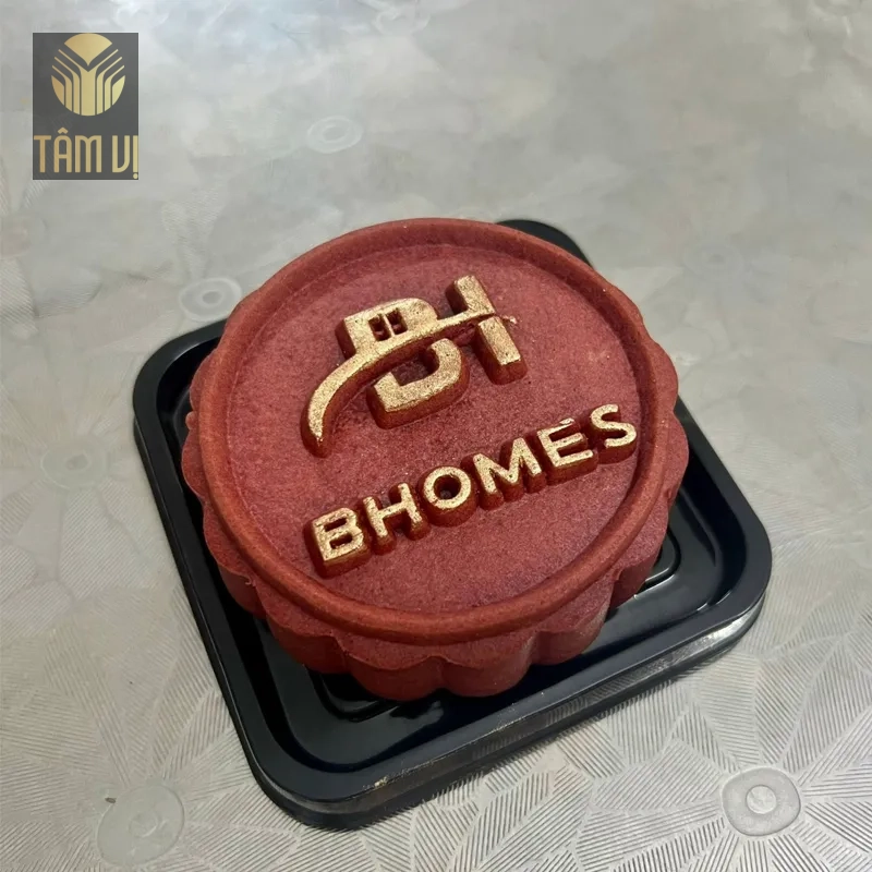 Bánh trung thu in logo Bhomes
