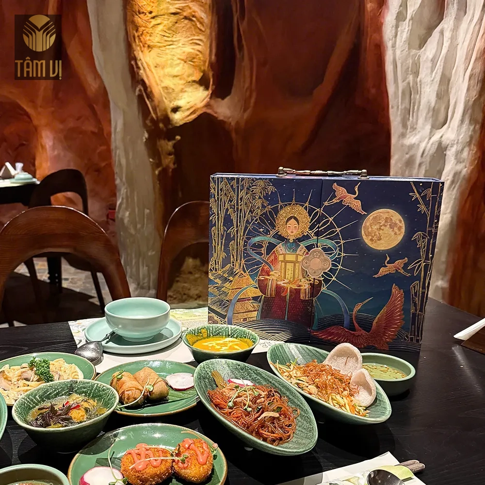 Hộp quà trung thu Hạc Vân Nguyệt