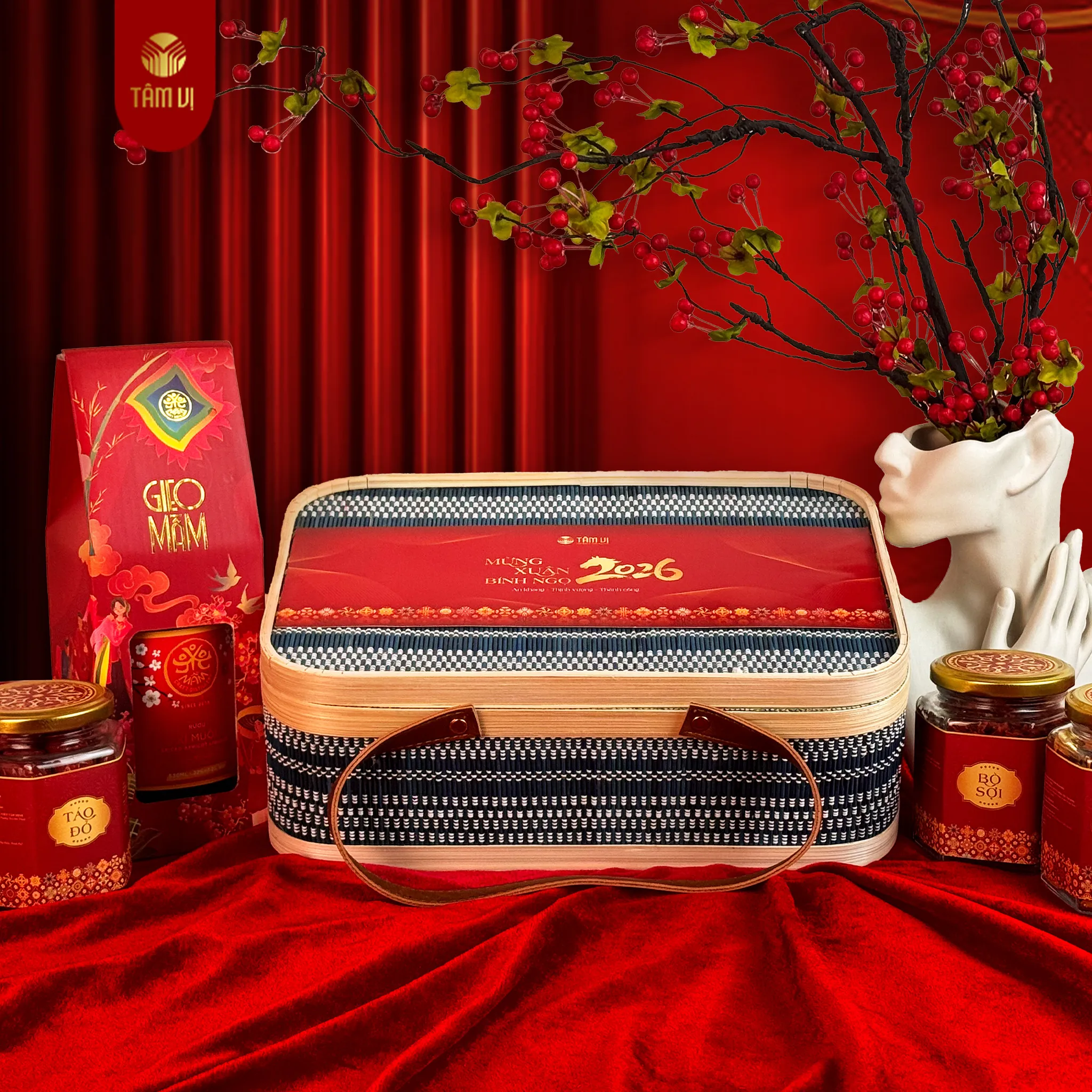 Hộp quà vị xuân 01