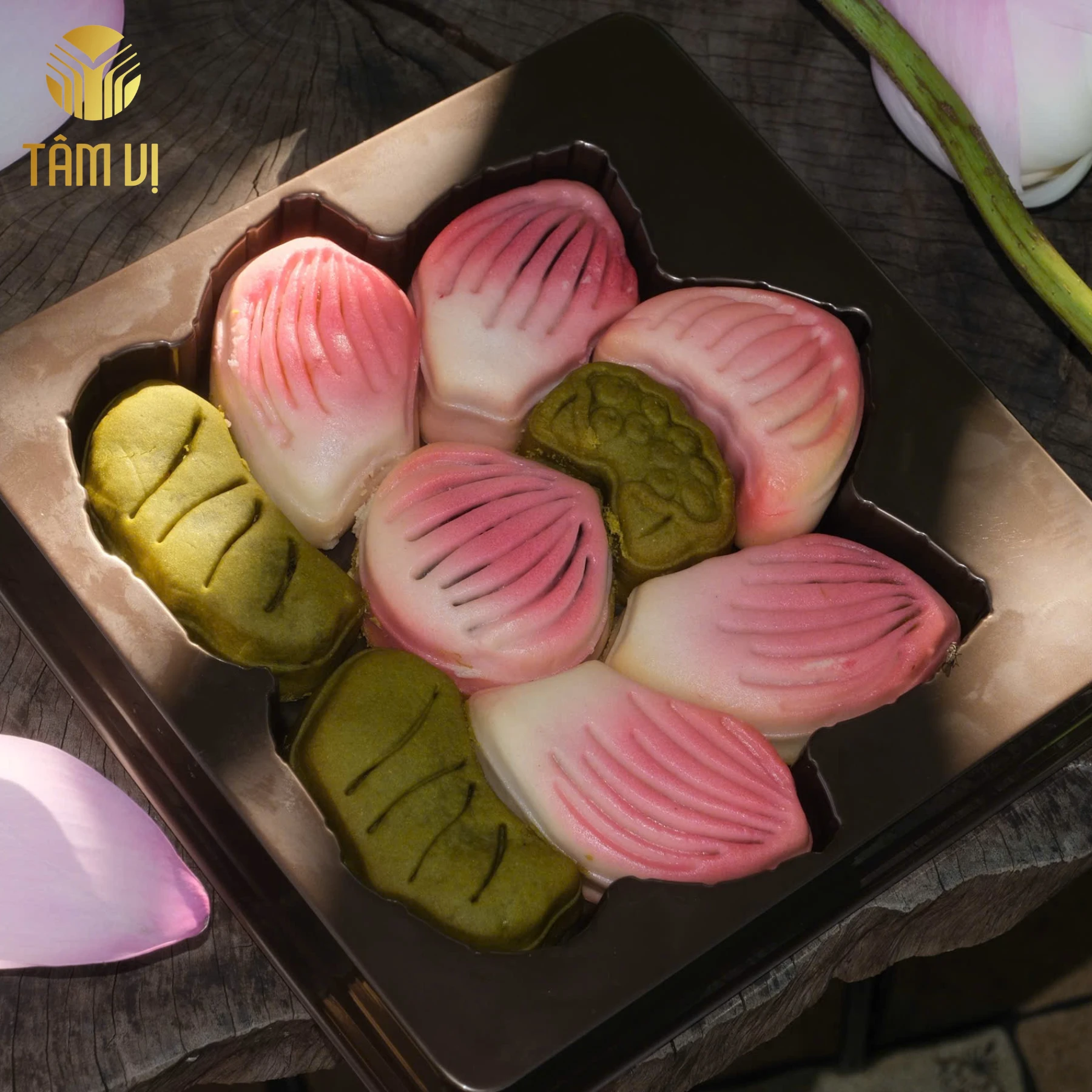 Bánh trung thu Hiện Đại 2D Cửu Hồng
