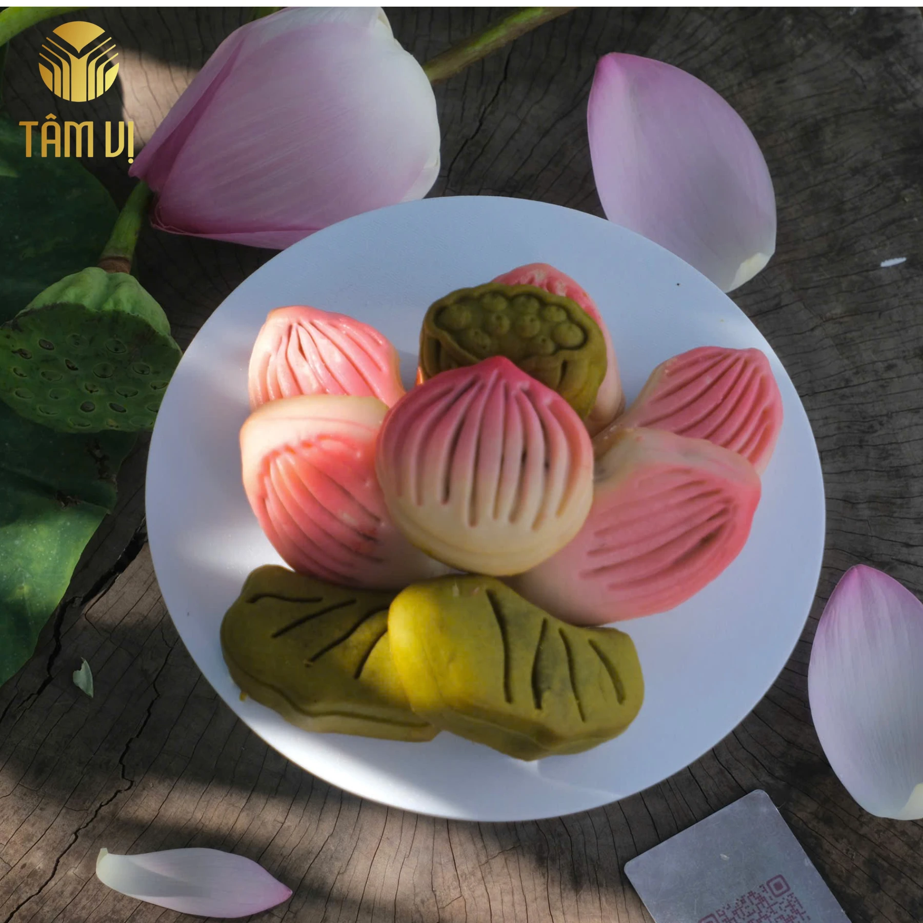 Bánh trung thu Hiện Đại 2D Cửu Hồng