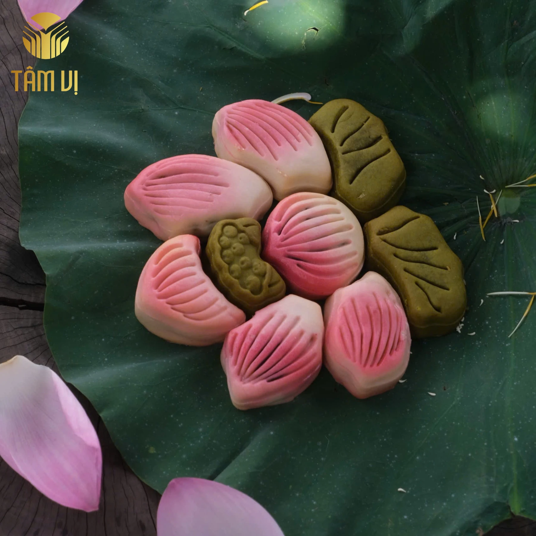 Bánh trung thu Hiện Đại 2D Cửu Hồng