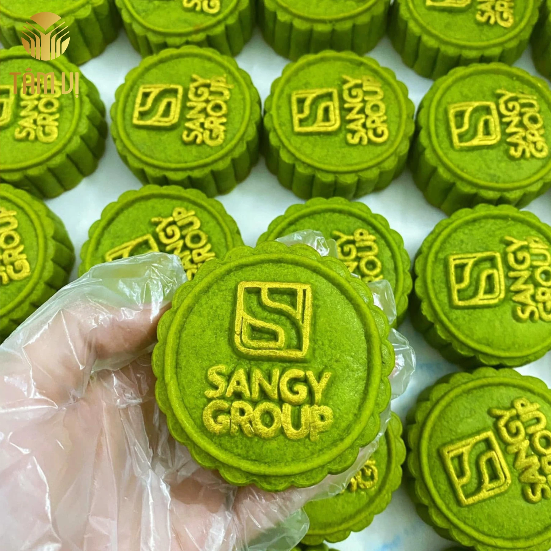 Bánh Trung Thu In Logo Sangy Group