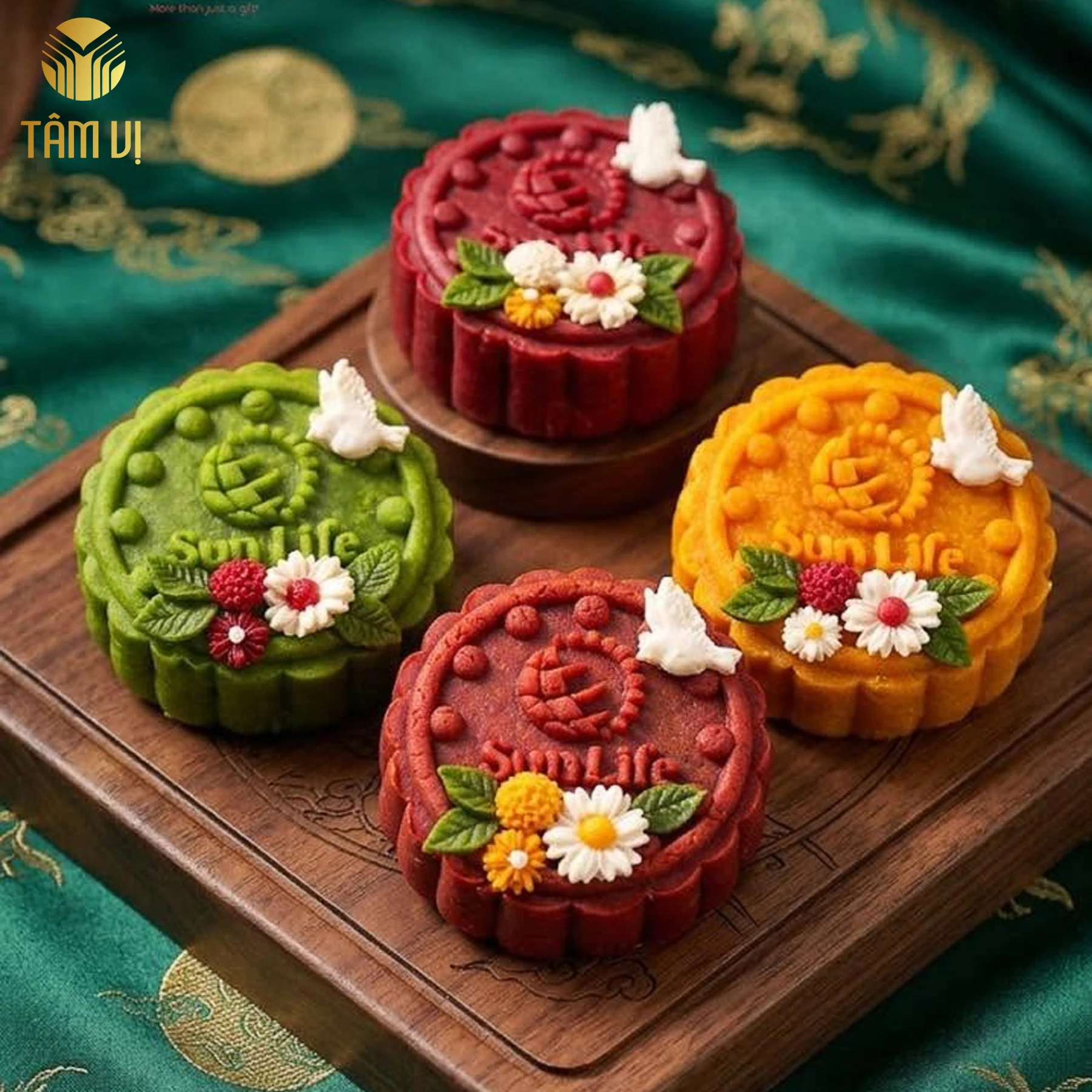 Bánh Trung Thu In Logo SunLife