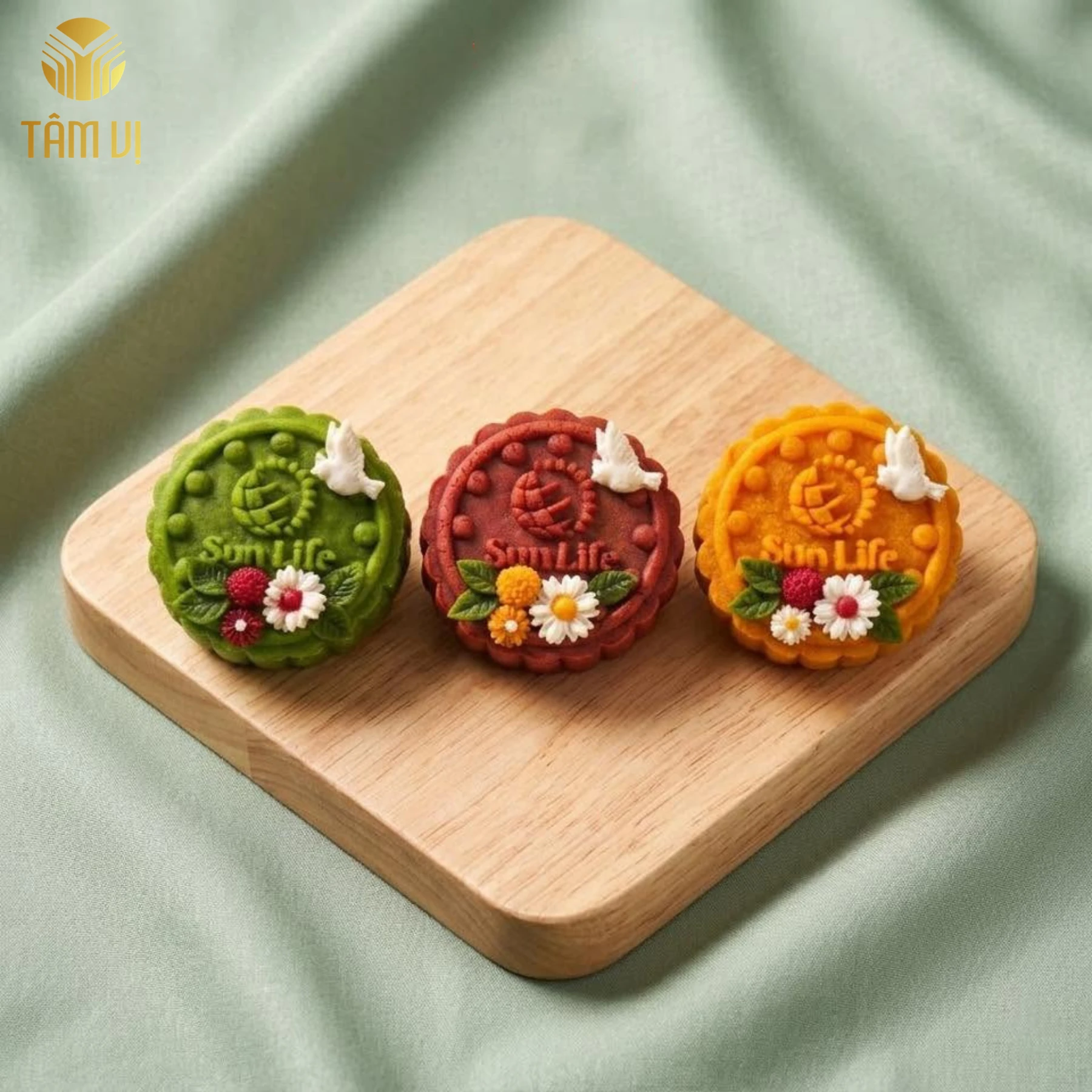Bánh Trung Thu In Logo SunLife