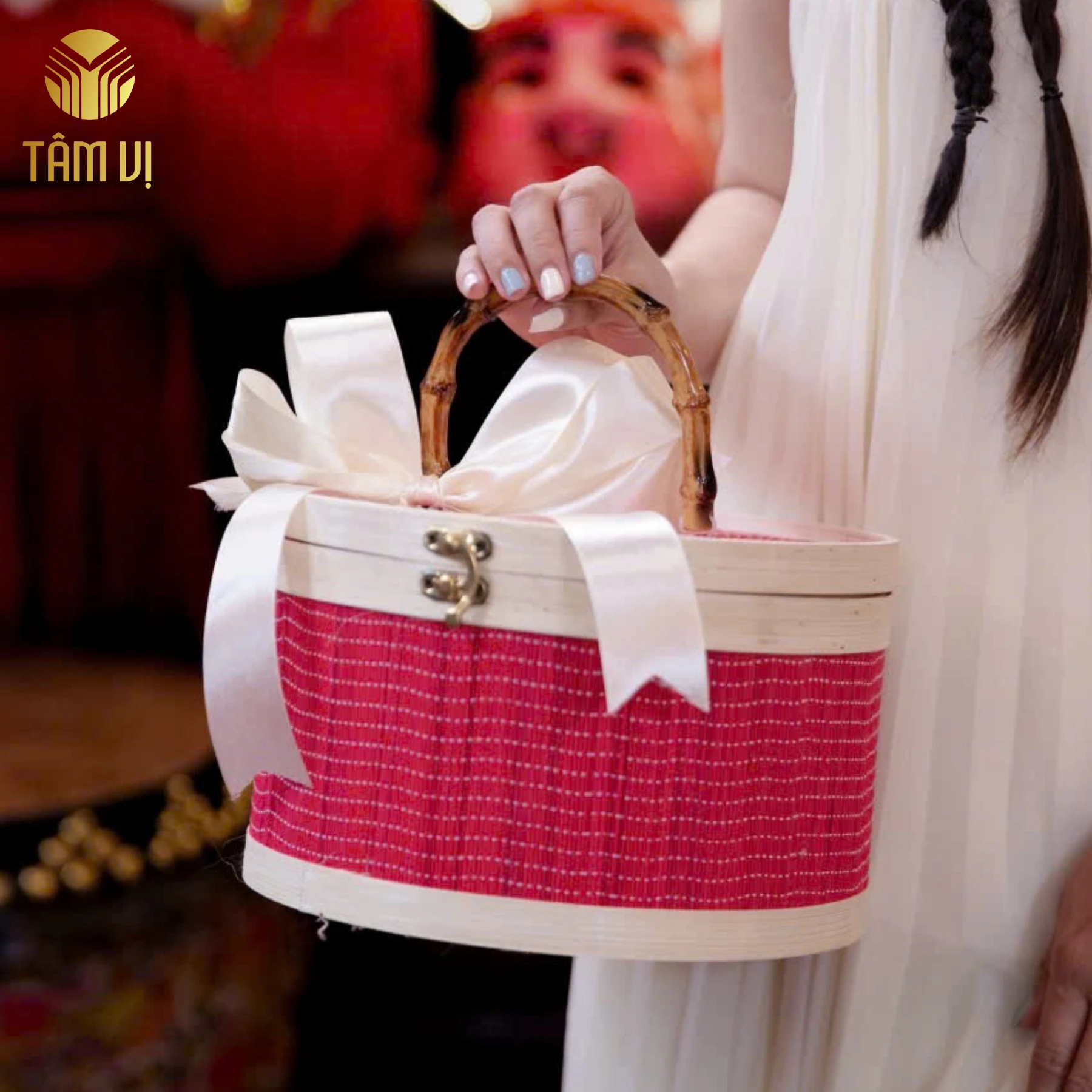 Giỏ Quà Trung Thu Tơ Duyên Thủ Công